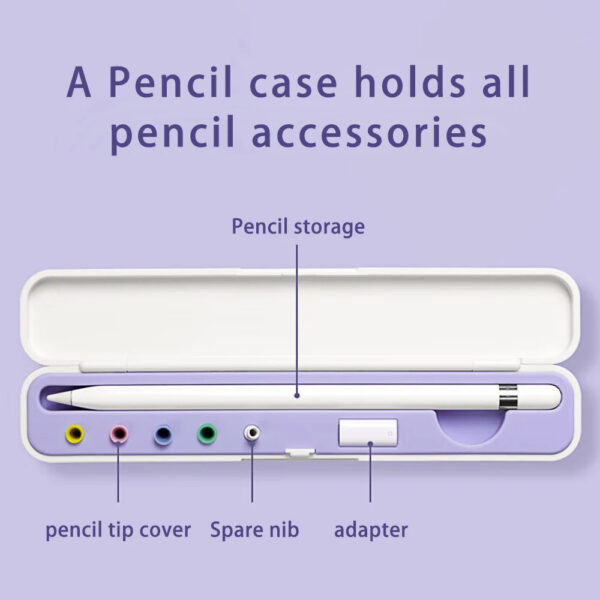 Apple Pencil Hülle | iPad Stift Case 1. und 2. Generation – Bild 3