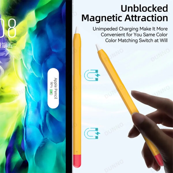 Apple Pencil Hülle aus Silikon | Apple Stift Case kompatibel mit der 1. & 2. Generation – Bild 5
