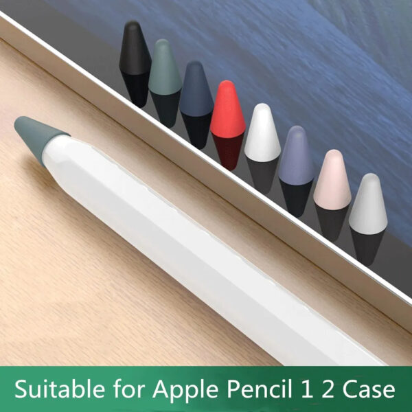 iPad Pencil Spitzenabdeckung Silikon 8 Stk. | Spitzenschutz kompatibel mit der 1. & 2. Generation – Bild 4