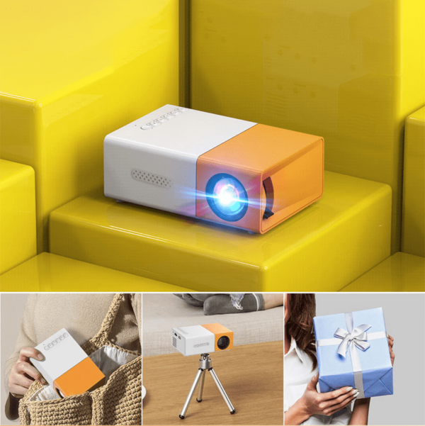 Mini Beamer Pro | Mini Projektor Heimkino (720p HD) – Bild 2