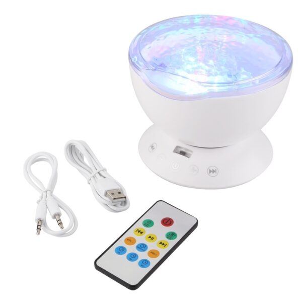 LED Ozean Nachtlicht Lampe | 3D Galaxy Projektor – Bild 4