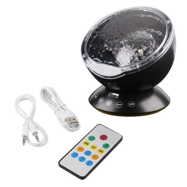 LED Ozean Nachtlicht Lampe | 3D Galaxy Projektor – Bild 3