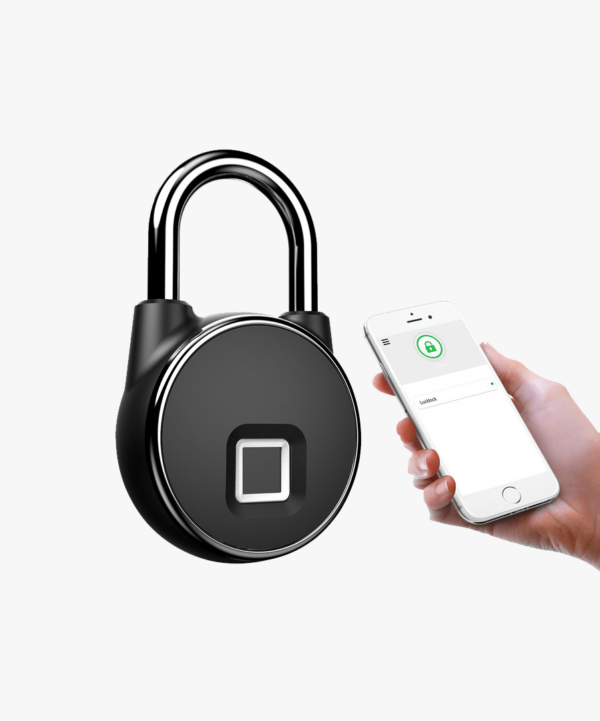 Smartes Fingerabdruck Schloss | Intelligentes Padlock Vorhängeschloss mit App