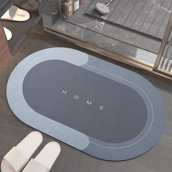 Rutschfeste Badematte | Super saugfähige Bodenmatte für Badezimmer | Memory-Schaum-Badematte – Bild 2