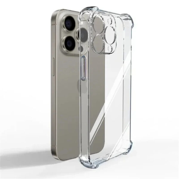 iPhone Handyhülle durchsichtig | Transparente Schutzhülle Case für iPhone iPhone 16, 15, 14, 13, 12, 11 Pro, Pro Max, Mini, SE 2022 – Bild 6