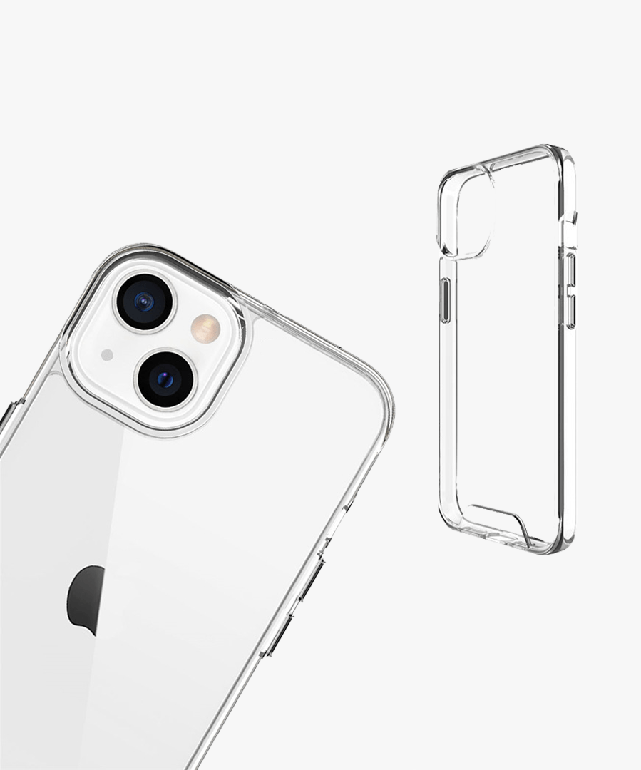 iPhone Handyhülle durchsichtig | Transparente Schutzhülle Case für iPhone iPhone 16, 15, 14, 13, 12, 11 Pro, Pro Max, Mini, SE 2022