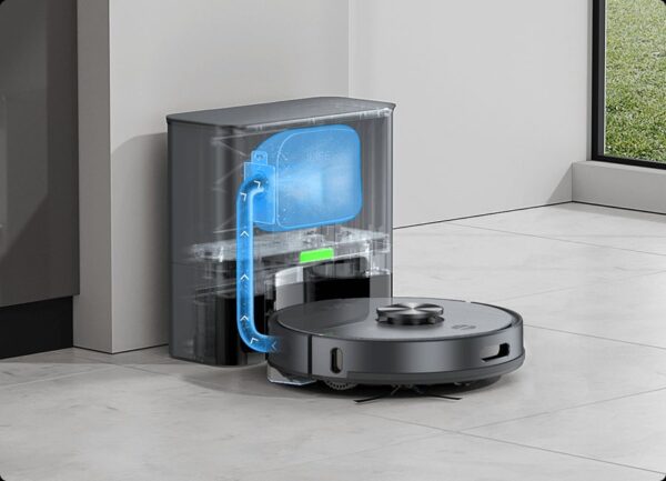 ILIFE T20s Saugroboter mit Wischfunktion und Absaugstation – 5000 Pa, LDS-Lasernavigation, automatische Entleerung, Nass- & Trockenreinigung – Bild 2