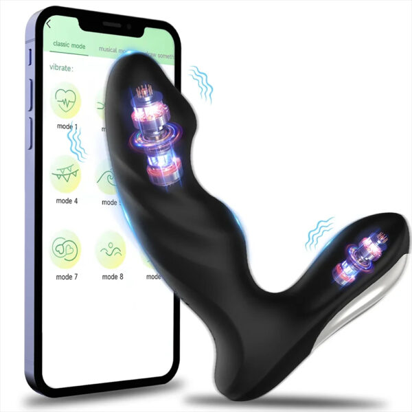 Intense Experience Sextoy Bundle | Anal Dual Vibrator, Eichel Masturbator & Penis Ring für Männer – Bild 2