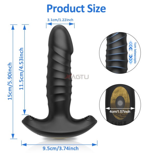 Triple Vibration Sextoy Bundle | Anal Vibrator, Dual Stimulator & Penis Ring – Bild 3