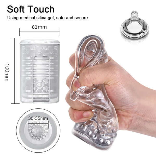 Elektrischer Rotations-Masturbator | Rotierender Sextoy Cup für Männer – Bild 5
