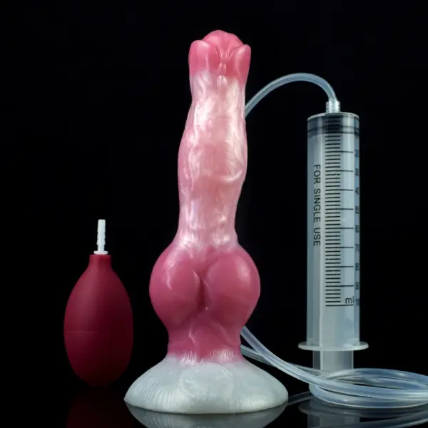 Squirt Dildo | Sextoy Dildo mit Spritzfunktion (18,5cm Länge) – Bild 3