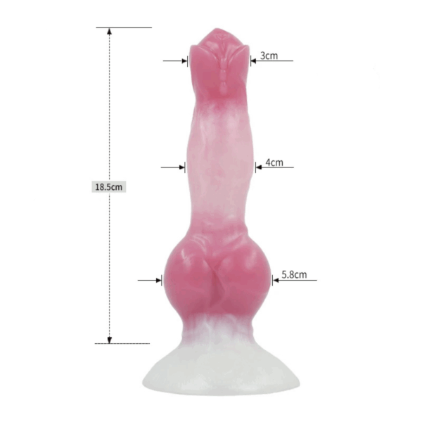 Squirt Dildo | Sextoy Dildo mit Spritzfunktion (18,5cm Länge) – Bild 5
