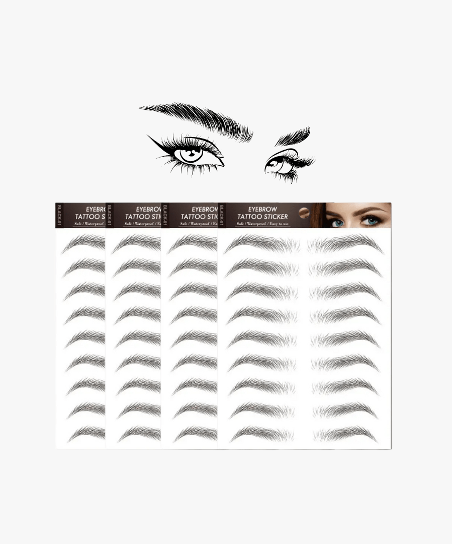 6D Augenbrauen Tattoo Aufkleber (4er-Set) | Wasserdichte Augenbrauen-Aufkleber 36 Paare 1 6D Augenbrauen Tattoo Aufkleber (4er-Set) | Wasserdichte Augenbrauen-Aufkleber 36 Paare