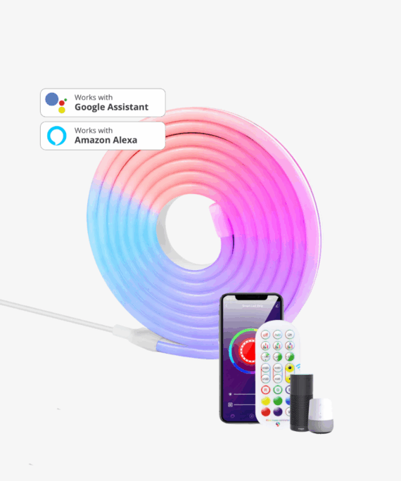 Smart LED Strips 3m/5m | LED Streifen funktioniert mit Alexa & Google Assistant