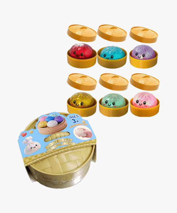 Home 69 Mystery Squishy Dumplings | Squeezy Dumplings Mystery Box 1-6 Stück